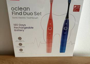 Zestaw Oclean Find Duo Set: Szczoteczka soniczna Oclean Find Duo Set 2 szt