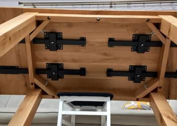 stół dębowy rozkładany