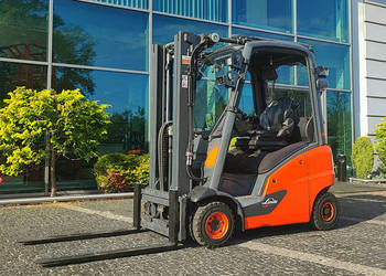 Wózek widłowy gazowy Linde H16T-01 LPG triplex 4,62 m 1600 kg | 2017
