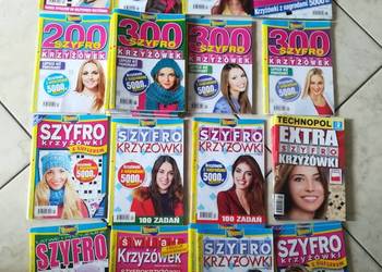 Szyfrokrzyzówki Szyfro-krzyżówki 16 szt. Nowe niewypisane. Szyfrokrzyzówki Szyfro-krzyżówki 16 szt. Nowe niewypisane.
