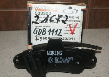 KLOCKI HAMULC. PEUGEOT 406 1,9-3,0 95- Zestaw klocków, hamul