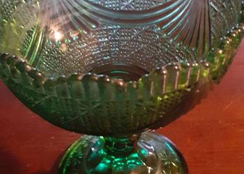 Cukiernica  w kolorze szmaragdu z HSG Ząbkowice okres PRLu