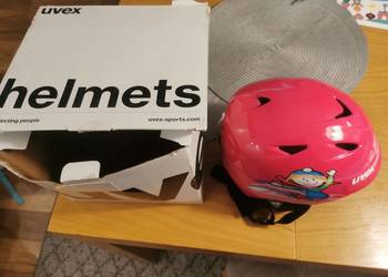 uvex kask dzieci airwing 2 narty II różowy 52-54 narciarski