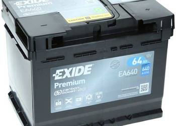 Akumulator Exide Premium 12V 64Ah 640A L2 P+ EA640