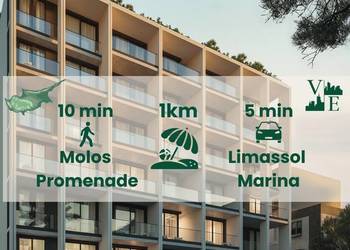 Limassol, Cypr Apartament z gwarantowanym ROI 5,9% | Taras | Basen na dachu