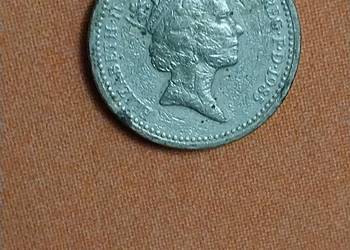 Moneta jednofuntowa 1985r.