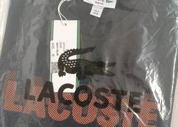 T-shirt męski Lacoste Ultra-DRY - granatowy M, nowy model