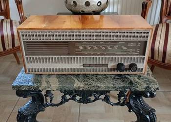 Zabytkowe Radio Lampowe VARINA 5460 RFT Vintage Unikat
