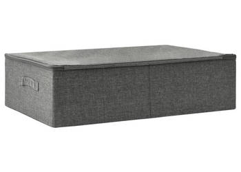 Pojemnik do przechowywania tkanina 70x40x18 cm antracytowy WM-332903