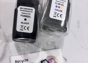 wkłady atramentowe do Canon CL-561XL PG 560 xl  Kolorowy i czarny