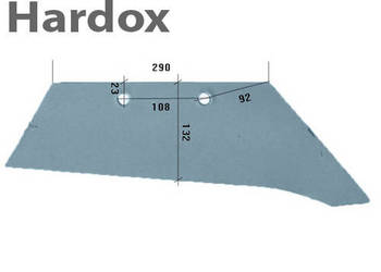 Lemiesz 300ha! HARDOX SSP200JB/P części do pługa RABEWERK