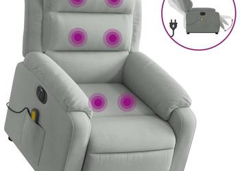 vidaXL Podnoszony fotel masujący, elektryczny, rozkładany(SKU:3205125)