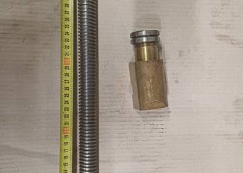Śruba poprzeczna z nakrętką do tokarki 16K20
