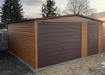 Garaż blaszany 5x5 -