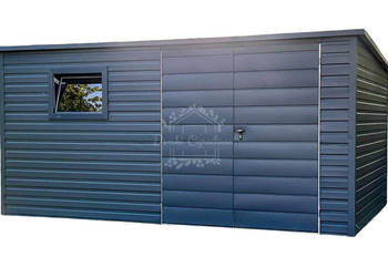 Schowek - Domek Ogrodowy 4,5x2,5m Okno - Antracyt  ID616