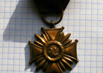 BRĄZOWY KRZYŻ ZASŁUGI Z OKRESU PRL