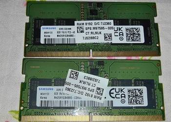 Samsung DDR5 16GB do laptopa sodimm