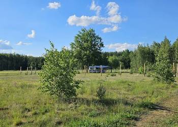 Działka bud.; Bobrowniki; 1076M2; 1208M2; WZ; dookoła LAS, RZEKA 3km