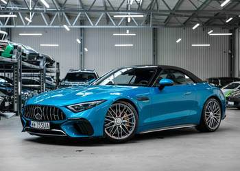 Mercedes SL 63 AMG AMG Dynamic Plus. Folia PPF. Specyfikacja 1.181 mln zł.…