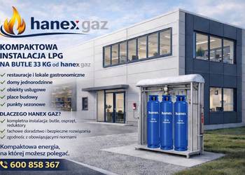 Instalacje kompaktowe na butle 33 kg i 11 kg  - Poznań
