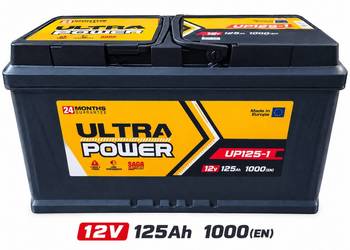 Akumulator ULTRA POWER UP125-1 – 12V 125Ah 1000A (EN) Siedlce
