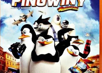 PINGWINY Z MADAGASKARU   BLU-RAY 3D / 2D