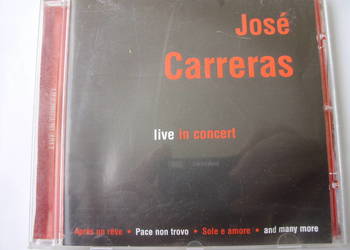 $CD, KLAS; JOSE CARRERAS- LIVE IN CONCERT.