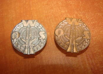 Wojskowa Odznaka Strzelecka 2 szt.