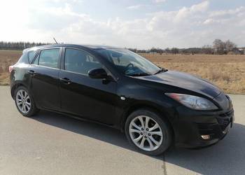Mazda 3 z 2010r sil 1,6d czarny met