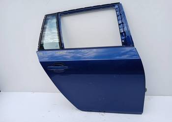 DRZWI PRAWE TYLNE TYŁ BMW E61 381 LE MANS BLAU