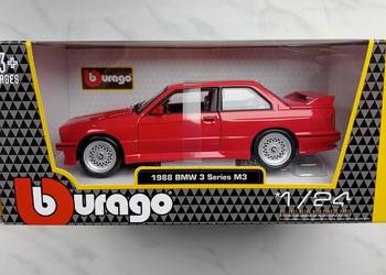 Bburago BMW 3 series M3 skala 1:24 nowe