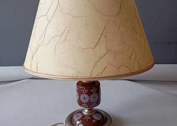 Lampa stołowa z okresu PRL
