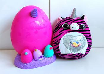 Nowy Zuru Rainbowcorns eggzania mini mania otwarty