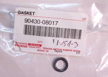 TOYOTA Auris Corolla Avensis Oring uszczelka wtryskiwacza 90430-08017 OE