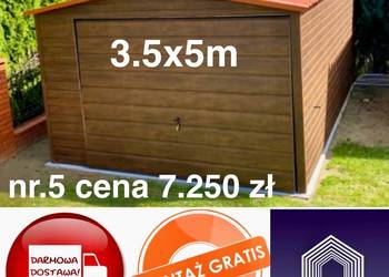 PRODUCENT, gratis montaż i transport, garaż blaszany, hala