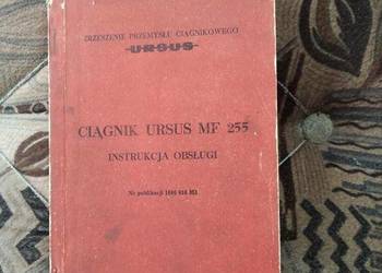 Instrukcja obsługi Ursus MF 255 oryginalna wydanie z roku 1984