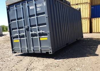 Kontenery 20DV DD OW- z podwójnymi wrotami, po jednej trasie - sprzedam AB