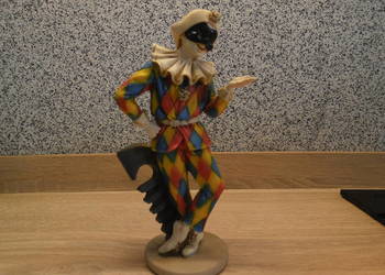 Figurka clown  sygnowana Vivian C