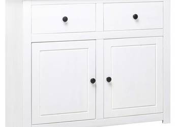 vidaXL Szafka, biała, 93x40x80 cm(SKU:282699)