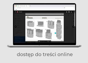 PLATFORMA Z MATERIAŁAMI DO ZABAWY KLOCKI LINDEN