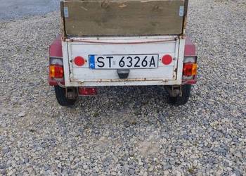 Przyczepka lekka SAM zarejestrowana