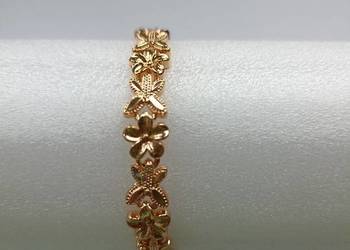 Bransoletka ażurowa stal chirurgiczna