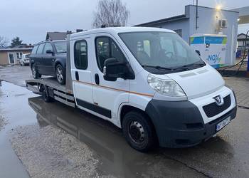 Peugeot Boxer Brygadówka 7 os. • Pomoc Drogowa • Pneumatyka • 1450 kg