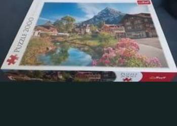 Puzzle 2000 elementów. Alpy latem