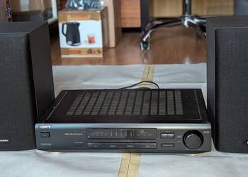 Sony TA-VE100 + Pioneer S-P340 (8Ω) – wzmacniacz stereo + kolumny