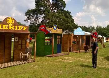 Scenografia kowbojska , westernowa - wynajem