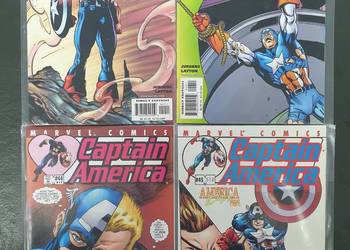 Captain America - 4 oryginalne komiksy Marvel USA