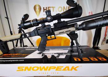 Wiatrówka SNOWPEAK AP900 TB - 4.5mm, regulator,250 BAR, butla kevl,składany