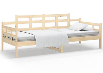 Łóżko dzienne lite drewno sosnowe 90x200 cm WM-820327