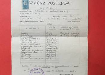 ( 658 ) Wykaz Postępów